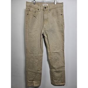 Beyond The Limit Men's 32X32 Khaki Tan Denim Jeans Pants